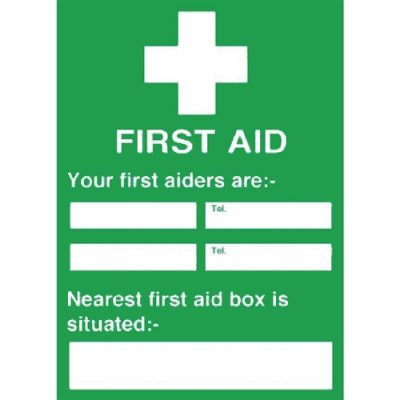 First Aid Signs