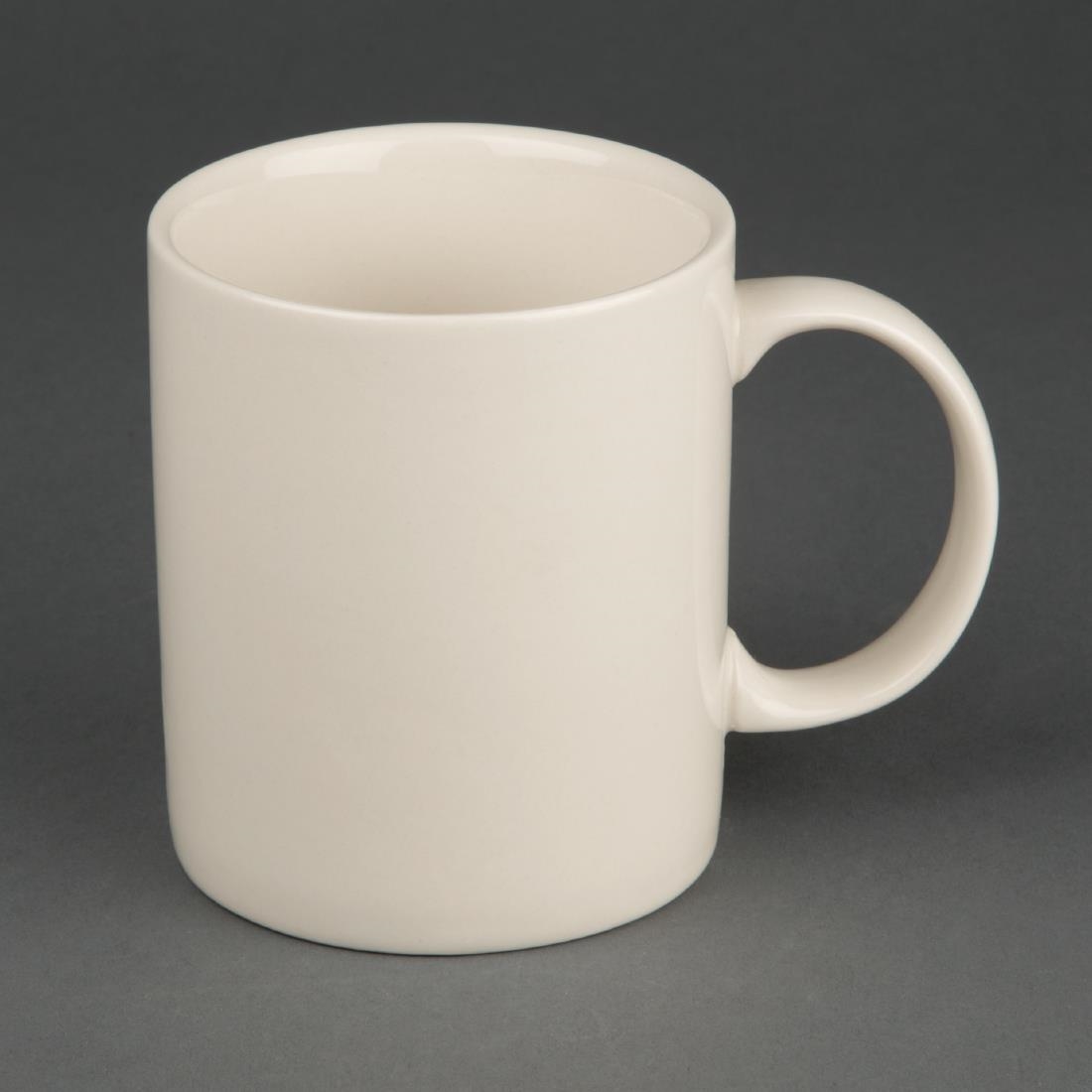 Olympia Ivory Mugs 284ml 10oz (12 Pack)